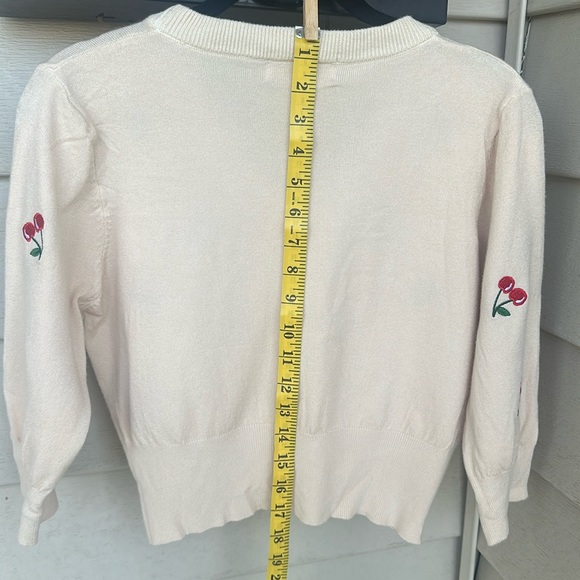 Women's Belle Poque Cardigan Sweater, Size Medium - Picture 10 of 11